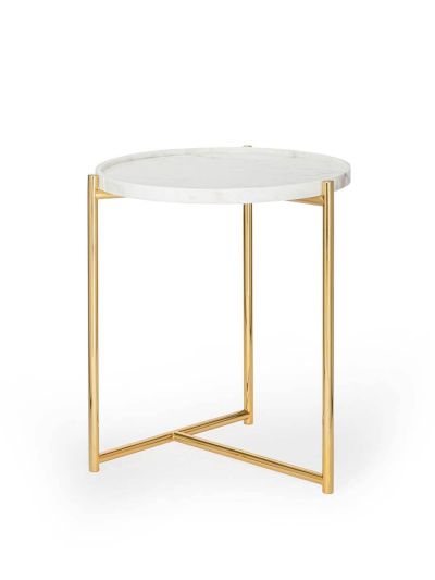 Tri Metal Side Table
