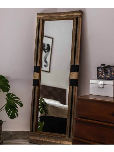 Regalis Jute & Cotton Mirror