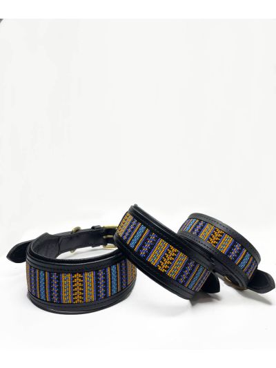 Rex Beaded Dog Collar