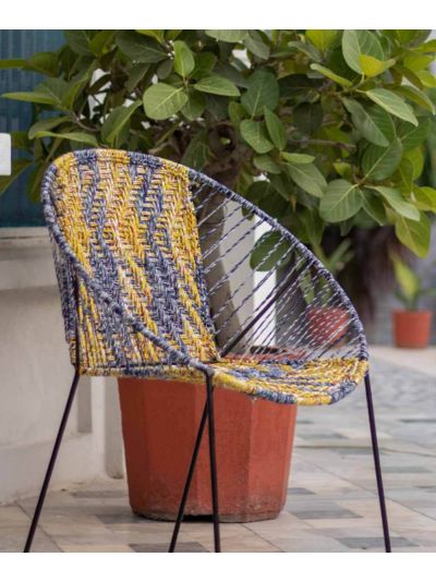 Marni Upcycled Plastic Garden Chair