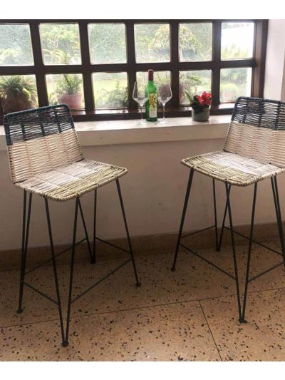 Skyline Upcycled Plastic Bar Stool