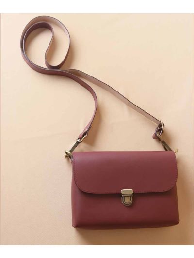 Sophie Maroon Sling Bag