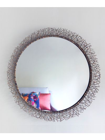 Twiggy Round Mirror