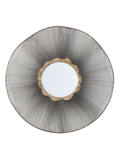 Solar Flare Round Mirror