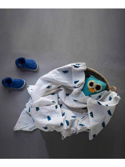 Cloud Swaddle- Indigo Island