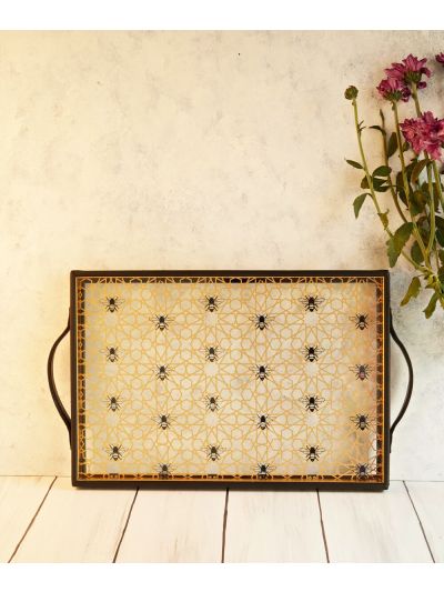 Bee accent Tray: Rectangle