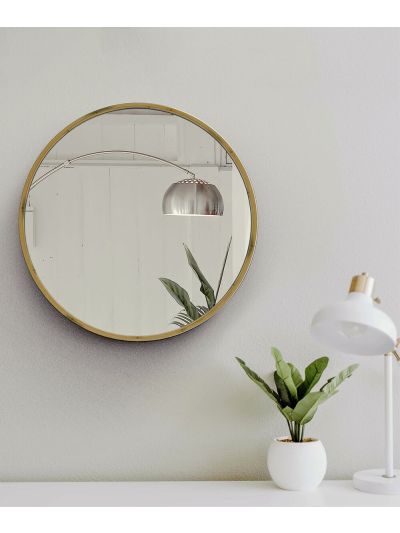 Mira Round Mirror: Small
