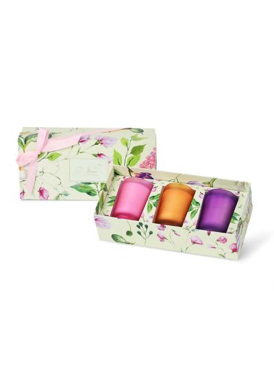 Spring Summer Candle Trio - Hyacinth, Orange Flower, Sweet Pea