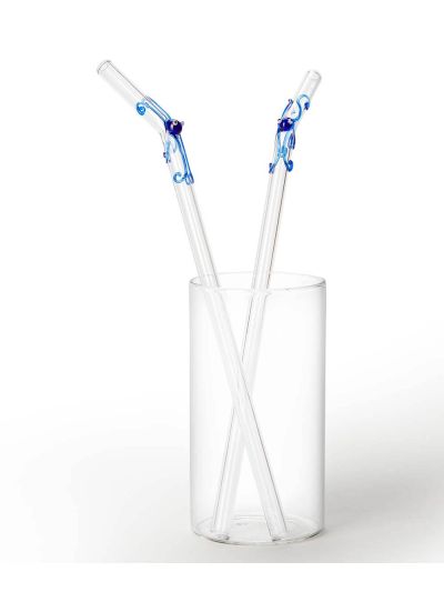 Quirky Glass Straws