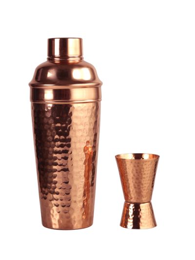 Cocktail Shaker and Peg Measure