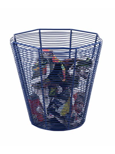 Octagonal Planter: Navy Powder