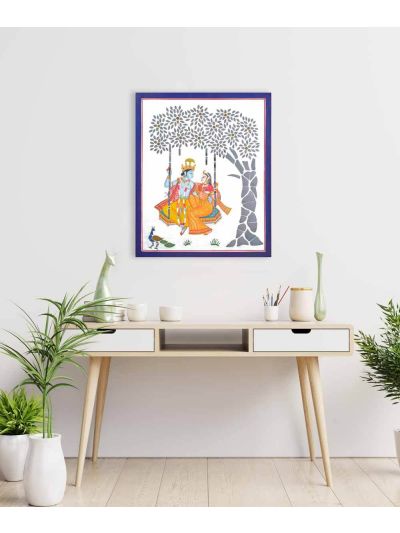 Raas Leela Thikri Wall Art