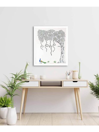 Dance Of The Peacock Wall Art