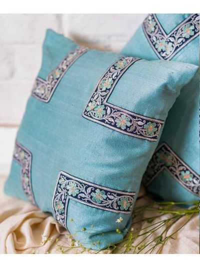 Crossvibe handwoven cushions : Set of 2