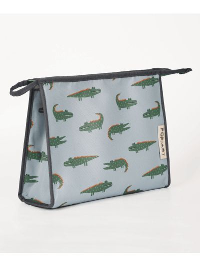 Crocodile Print Travel Kit 