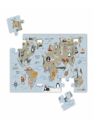  Space and Earth Reversible Puzzle 