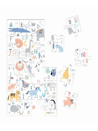  Animals and Things Reversible Puzzle 