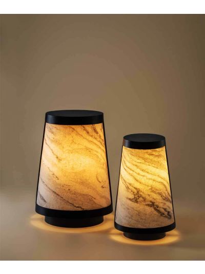 Zebra Marble Nora Lamp 