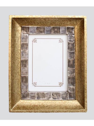 Gold Double Textured Photoframe