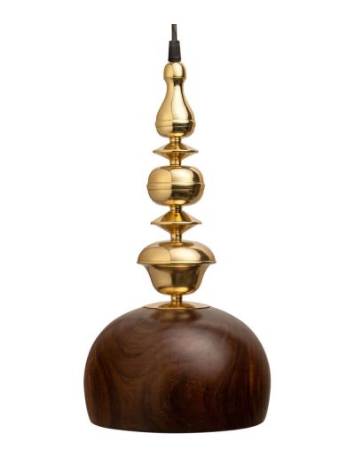 Kalash Wooden Pendant Lamp