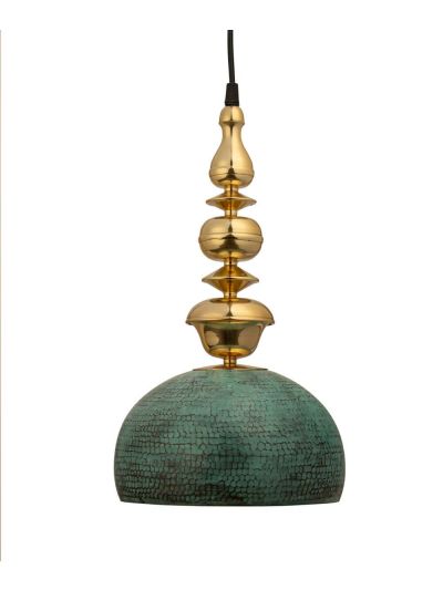 Kalash Brass Pendant Lamp