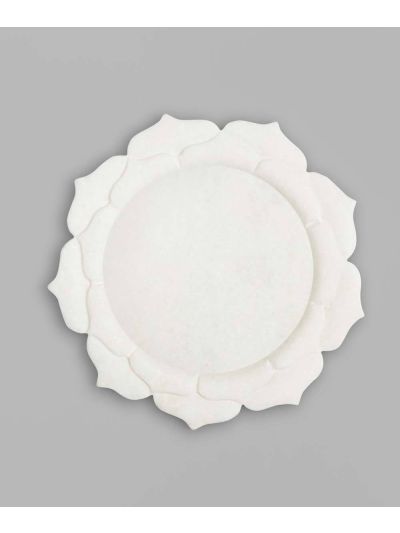 Lotus Marble Platter