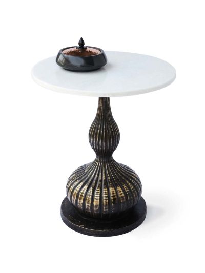 Peg Table - Antique Brass