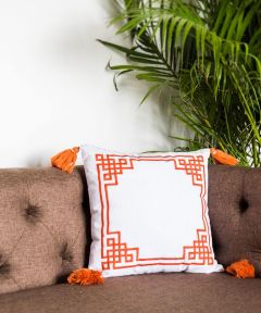 Navroz Gold Sides Cushion Cover