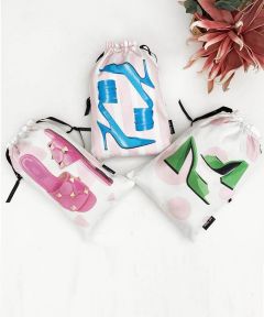 Women's Shoe Bags {color pops} - pack of 3