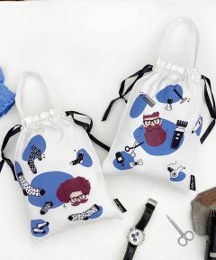 Men's Accessory Bags {quirky world} - pack of 2