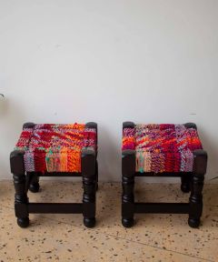 Cherry Stools (Set of 2)