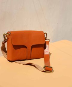 Belle Clay Box Sling Bag