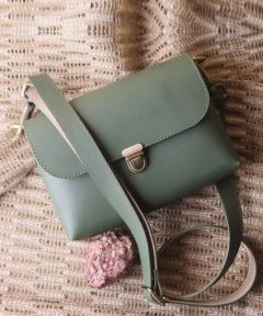 Sophie Olive Green Sling Bag
