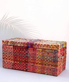 Bano Chequered Weave Box