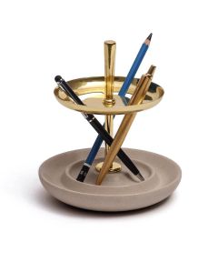 Bau Pink Sandstone Pen Stand
