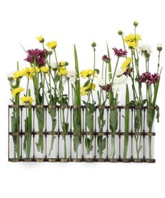 Test Tube Vase 12: Antique Brass