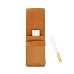 Cigarette Case: Tan