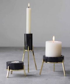 Black Fyre Candle Stand