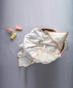 Bananas Towel - Peach Trim