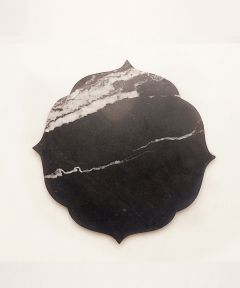 Black Vintage Marble Platter