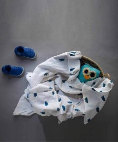 Cloud Swaddle- Indigo Island