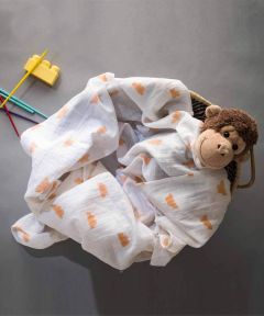 Cloud Swaddle- Peekaboo Peach