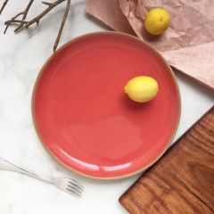 Coupe Dinner Plate: Apricot