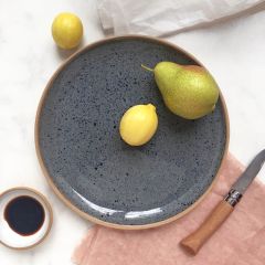 Coupe Dinner Plate: Speckled Stone
