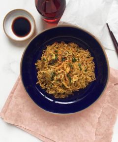 Coupe Pasta Bowl: Cobalt