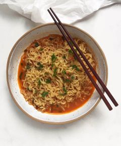 Coupe Pasta Bowl: Speckled Snow