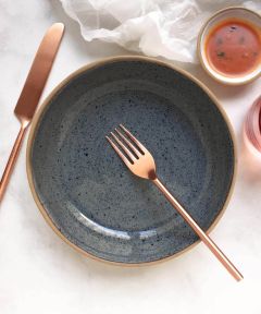 Coupe Pasta Bowl: Speckled Stone