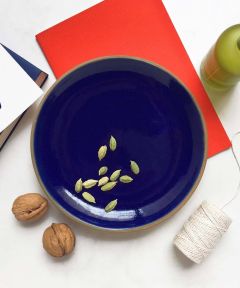 Coupe Side Plate: Cobalt