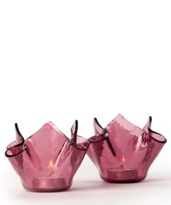 Crumpled votive - coloured
