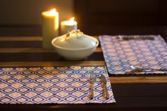 Cyan Ikkat Table Placemat (Set of Two)